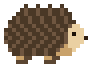 A hedgehog of the Court, bearing good wishes